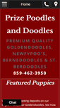 Mobile Screenshot of prizepoodlesanddoodles.com